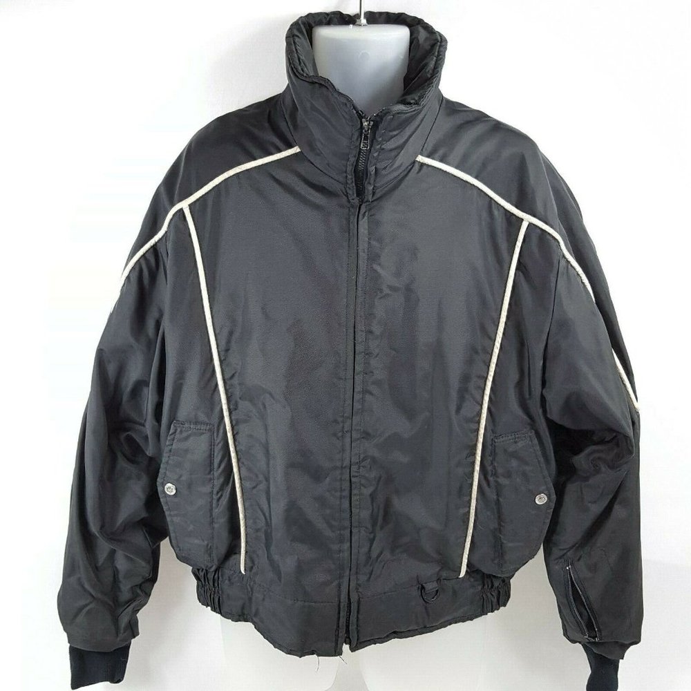 Yamaha Vintage 1985 Snowmobile Jacket Skidoo Winter Parka Men's size Large